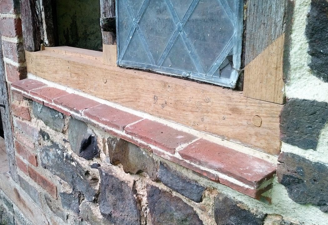 oak frame window sill repairs