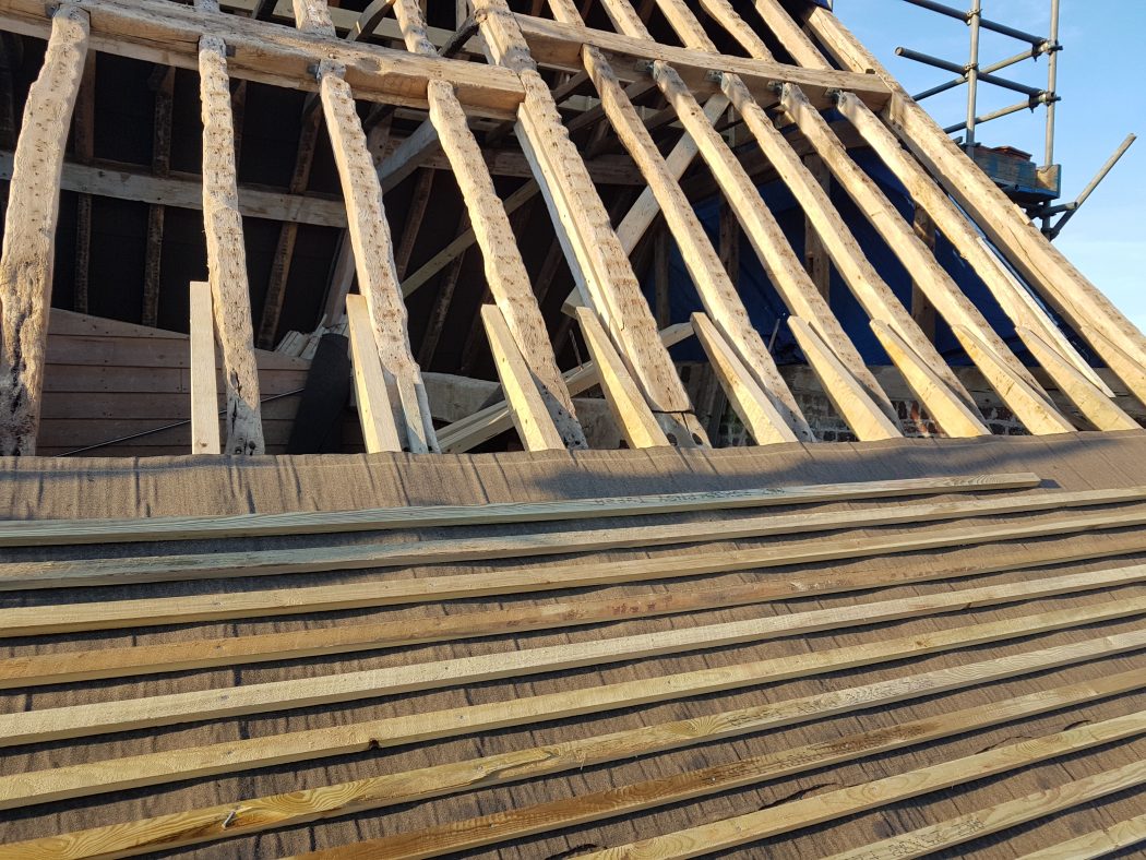 Historic timber building repair Sussex